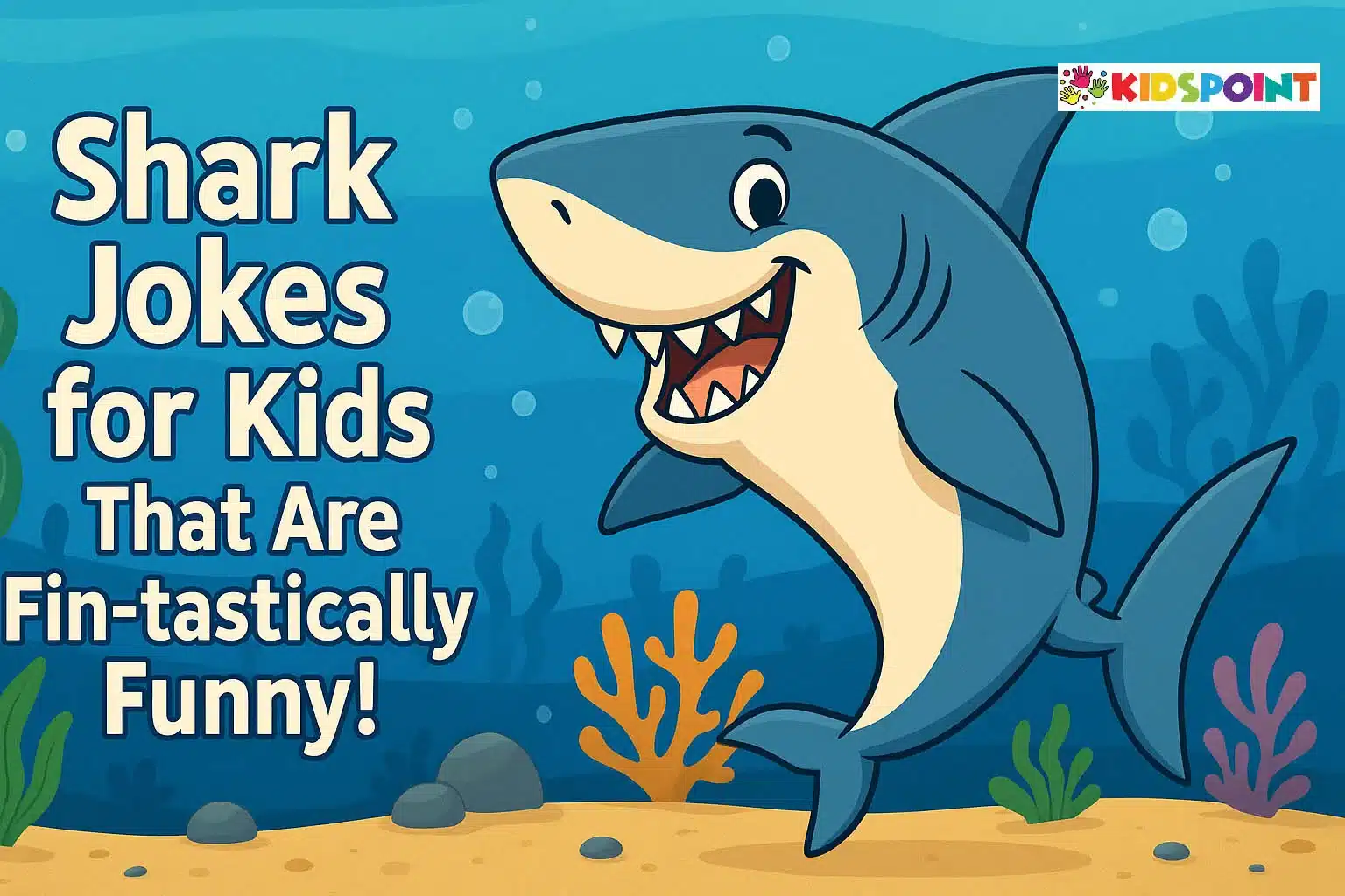 Shark Jokes for Kids That Are Fin-tastically Funny!
