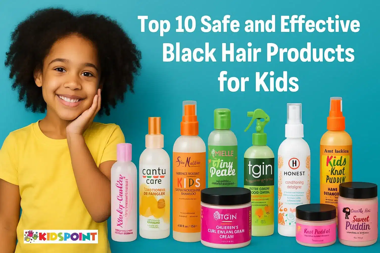 Top 10 Safe and Effective Black Hair Products for Kids