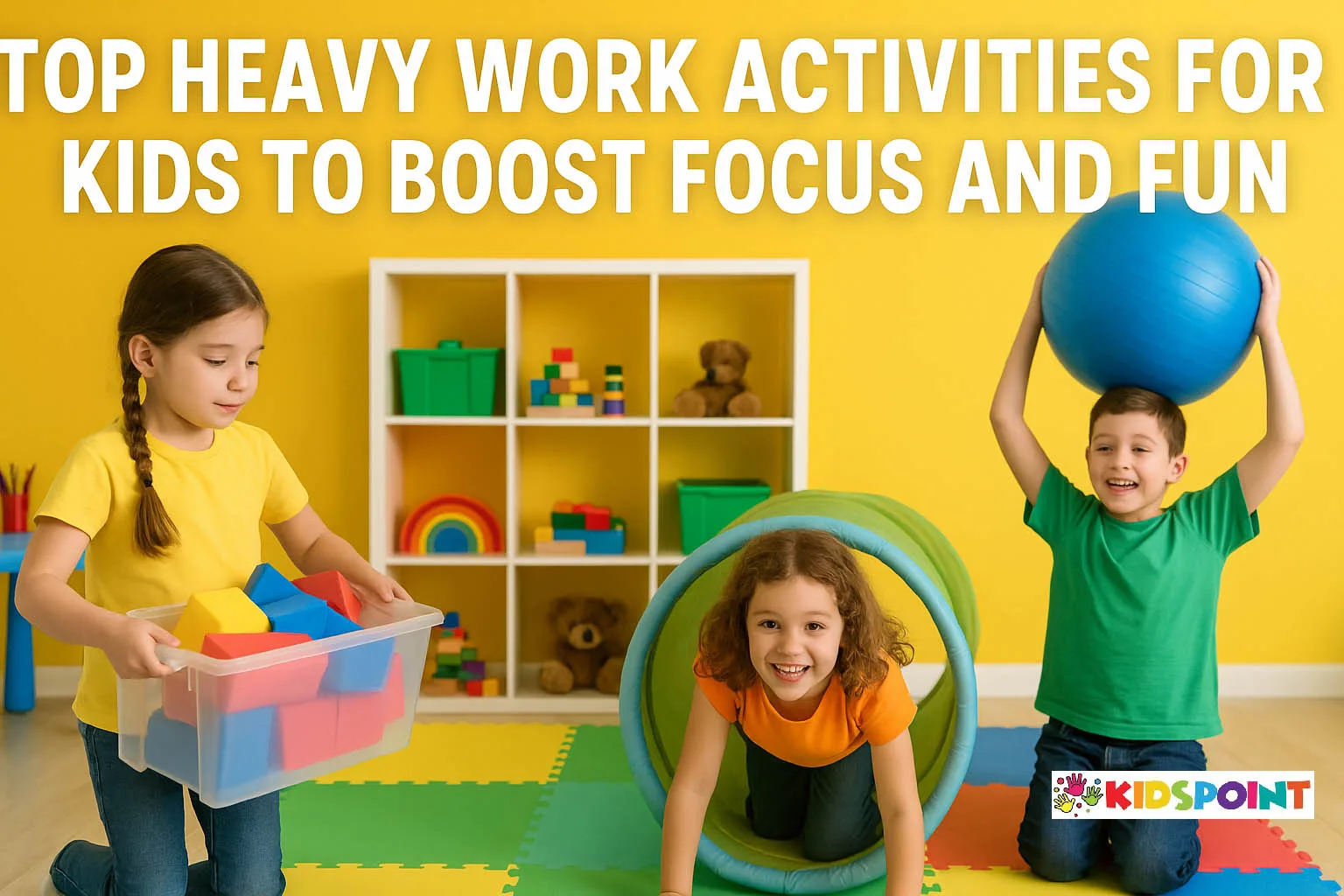 Top Heavy Work Activities for Kids to Boost Focus and Fun