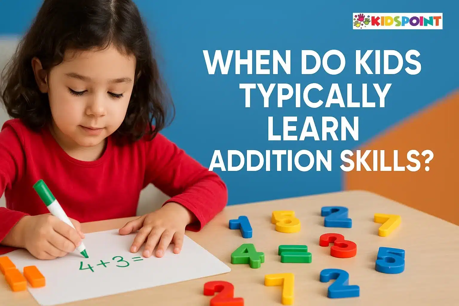 When Do Kids Typically Learn Addition Skills?