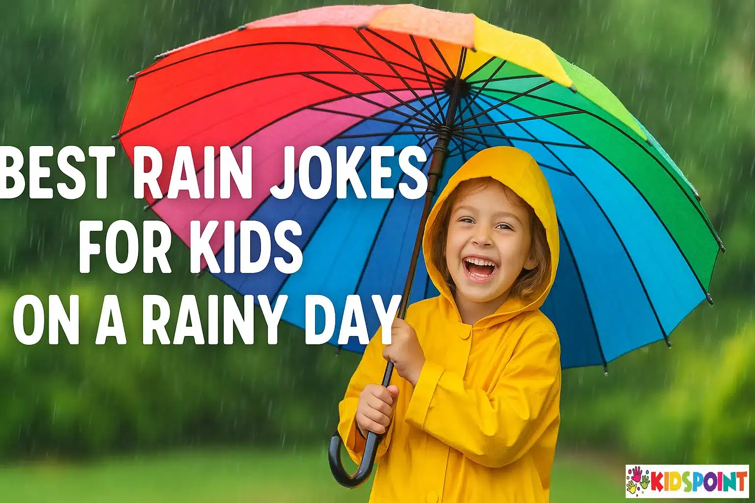 Best Rain Jokes for Kids on a Rainy Day