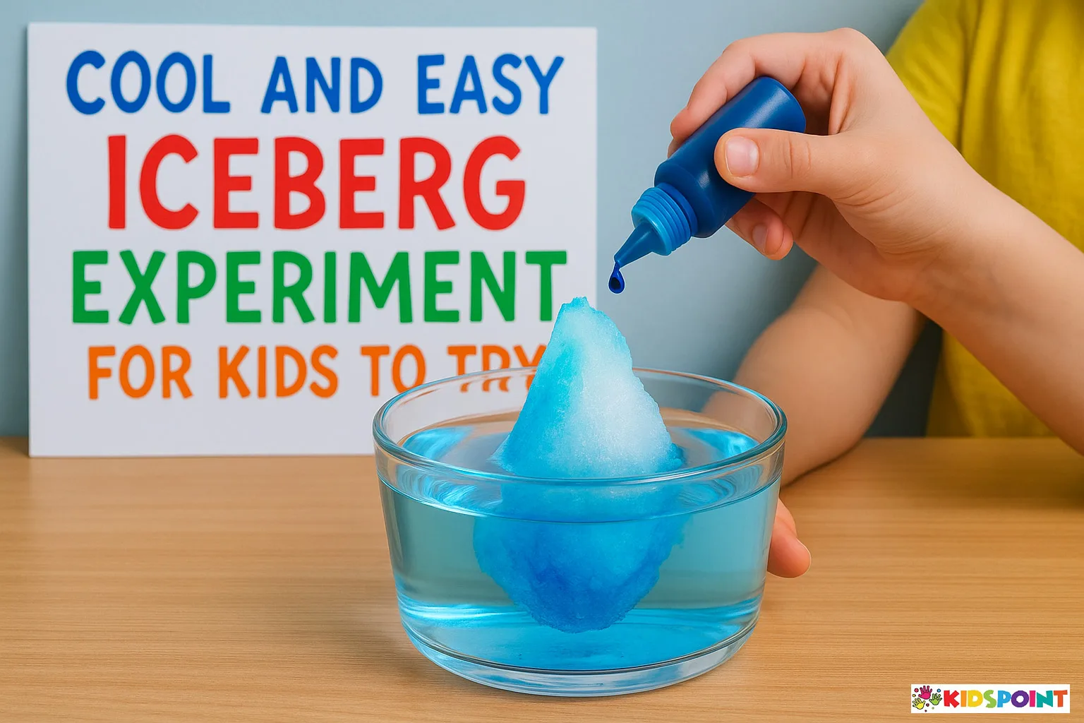 Cool and Easy Iceberg Experiment for Kids to Try
