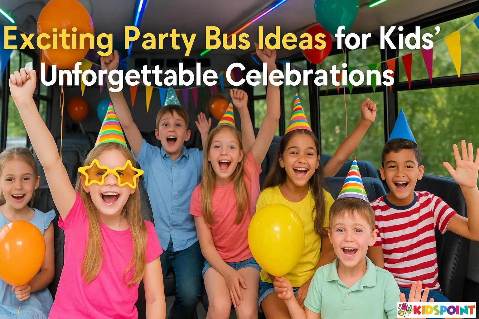 Exciting Party Bus Ideas for Kids’ Unforgettable Celebrations