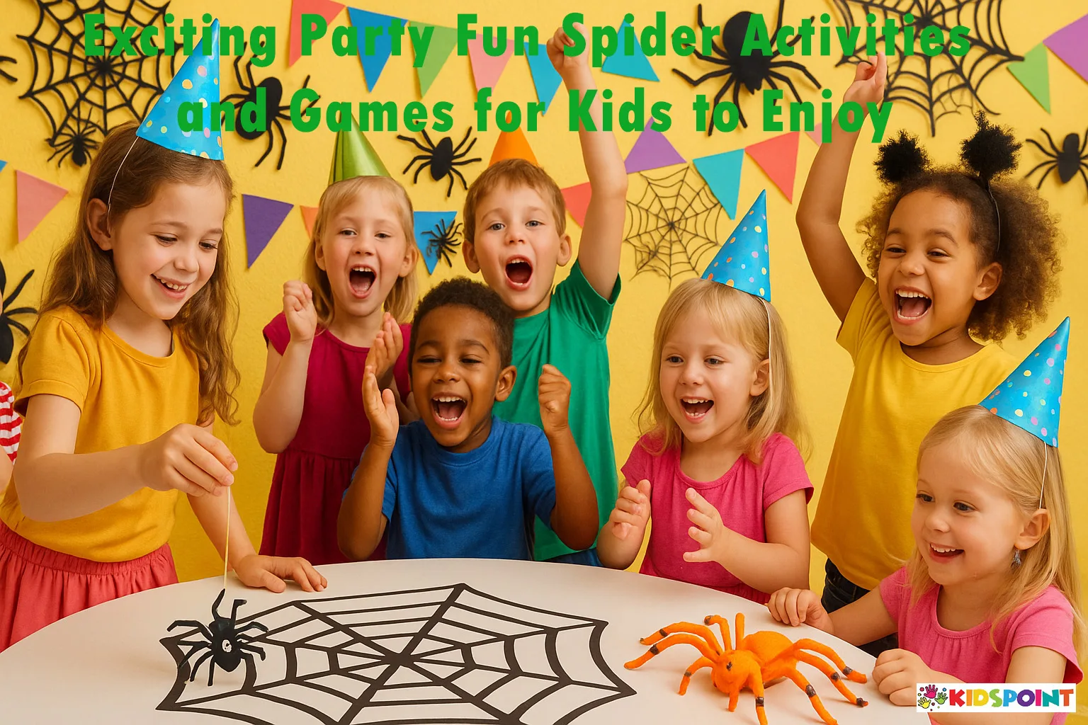 Exciting Party Fun Spider Activities and Games for Kids to Enjoy