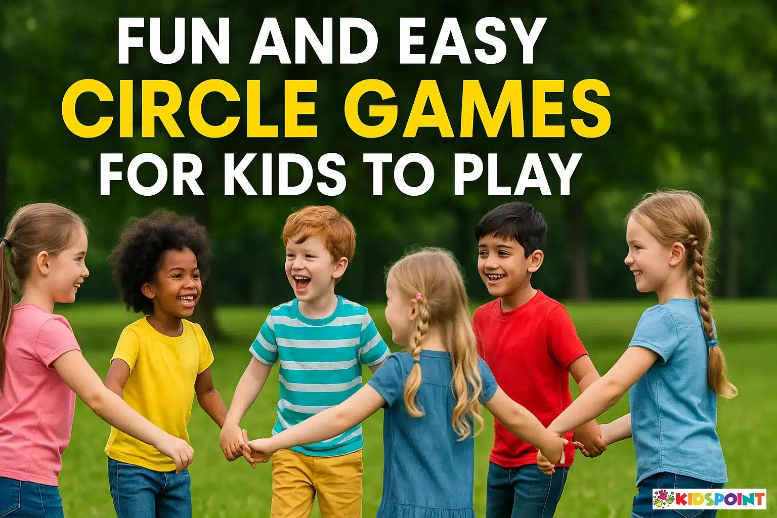 Fun and Easy Circle Games for Kids to Play
