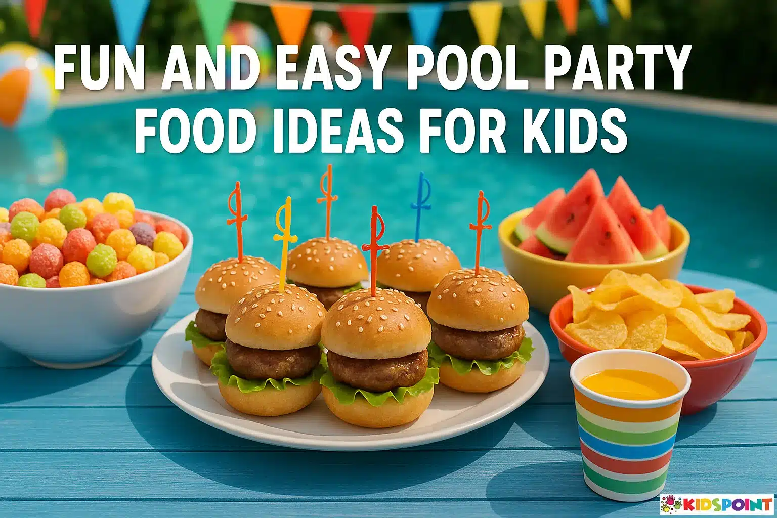 Fun and Easy Pool Party Food Ideas for Kids