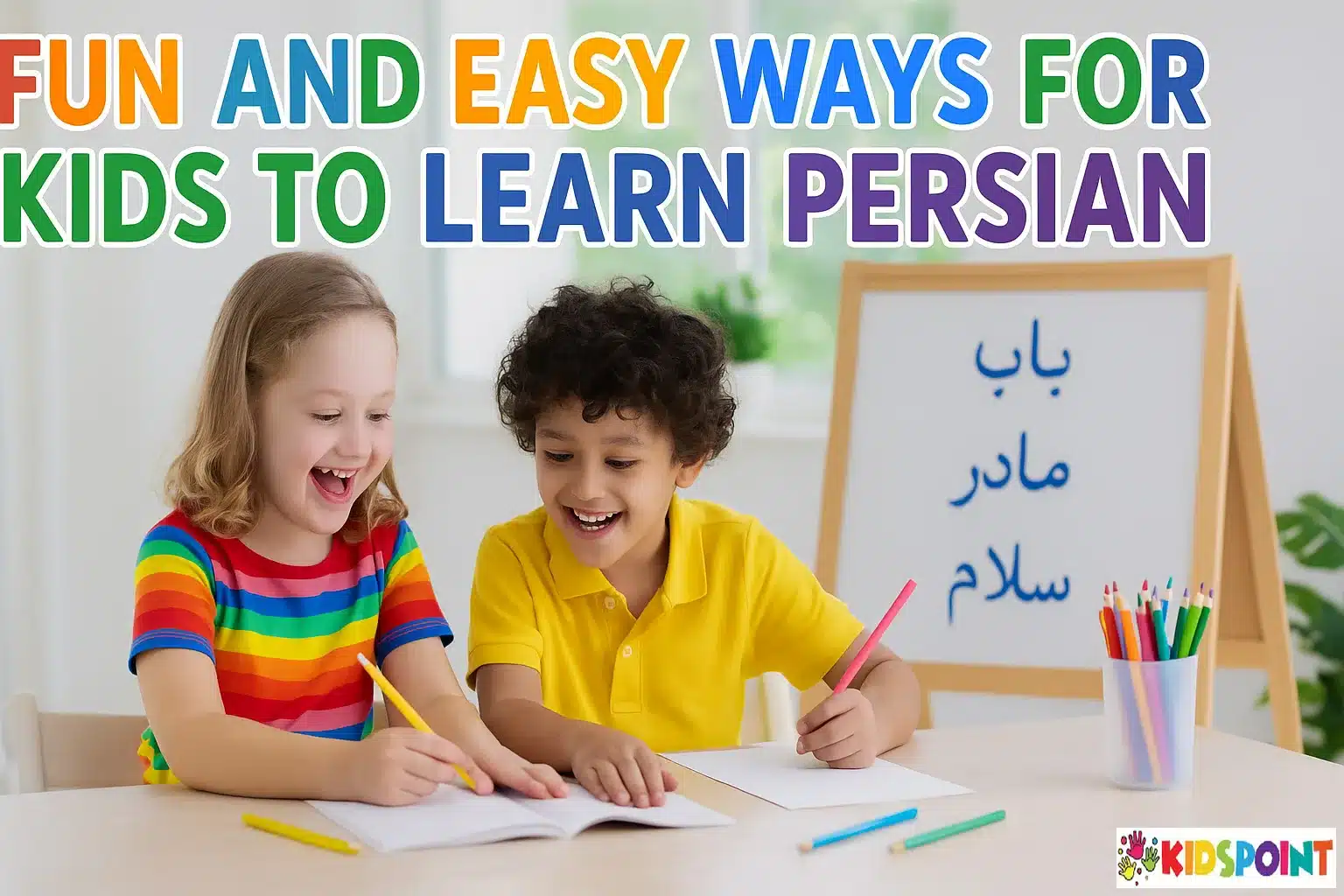 Fun and Easy Ways for Kids to Learn Persian