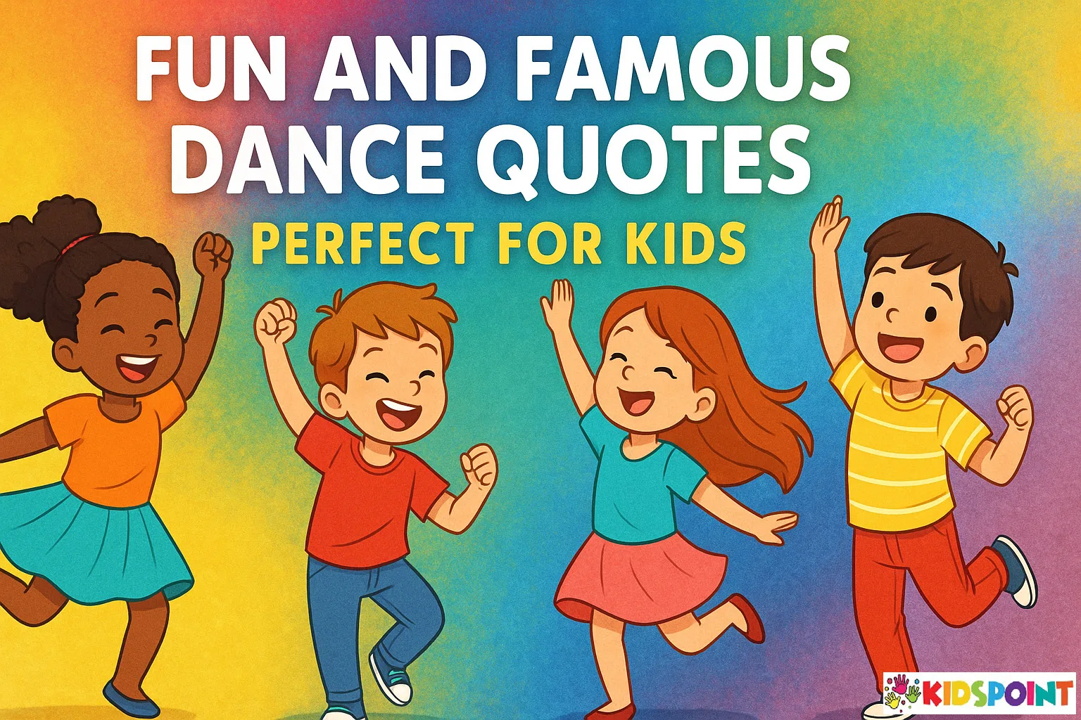 Fun and Famous Dance Quotes Perfect for Kids