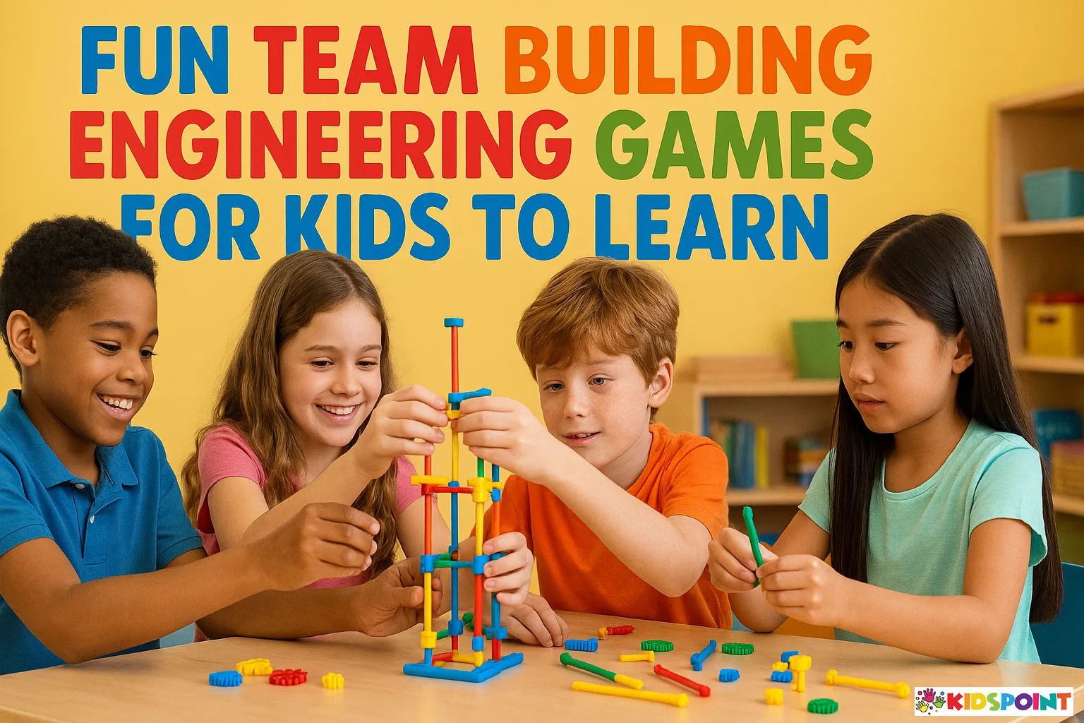 Fun Team Building Engineering Games for Kids to Learn