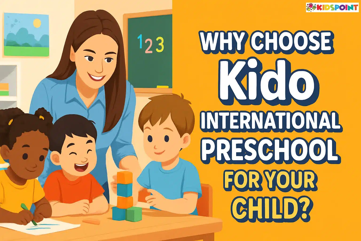 Why Choose Kido International Preschool for Your Child?
