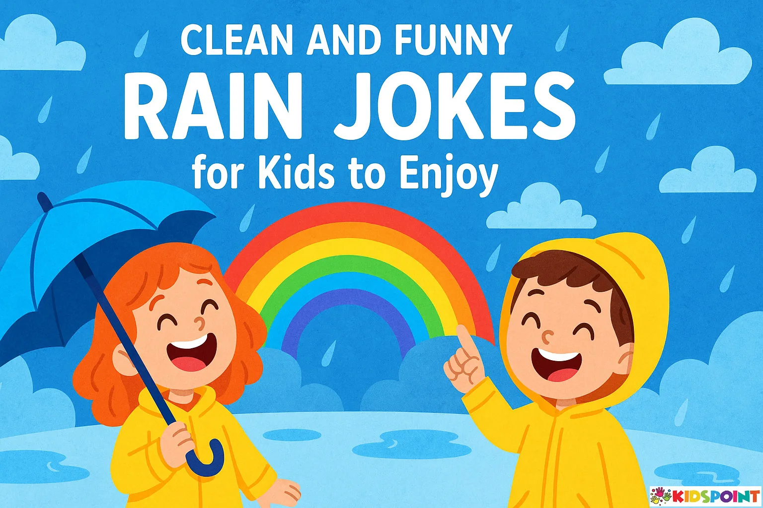 Clean and Funny Rain Jokes for Kids to Enjoy