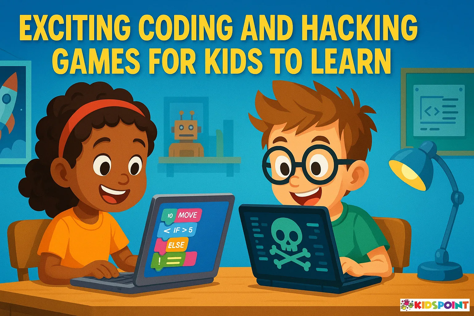 Exciting Coding and Hacking Games for Kids to Learn