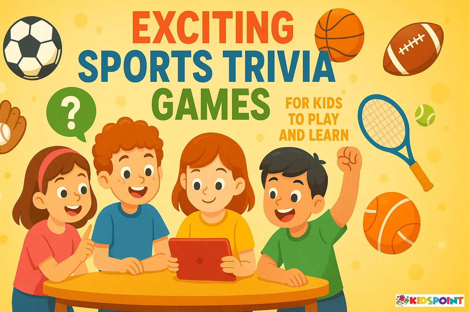 Exciting Sports Trivia Games for Kids to Play and Learn