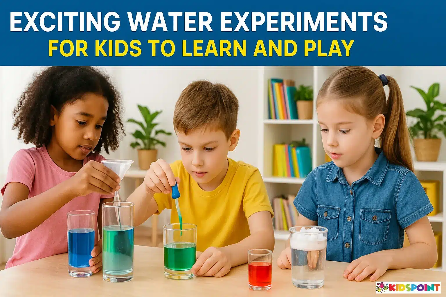 Exciting Water Experiments for Kids to Learn and Play