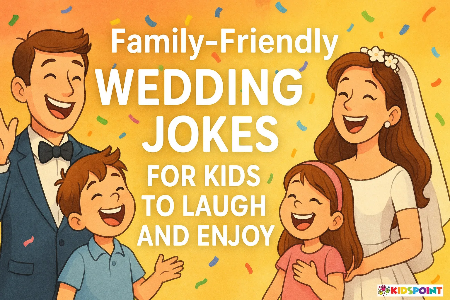 Family-Friendly Wedding Jokes for Kids to Laugh and Enjoy