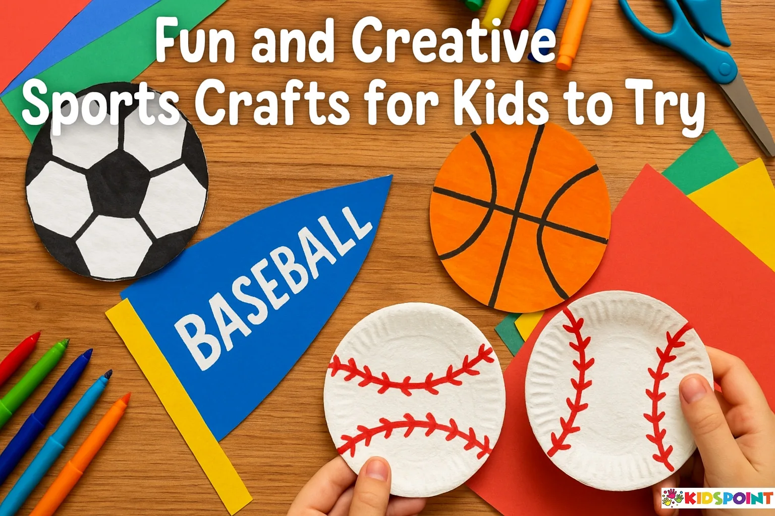 Fun and Creative Sports Crafts for Kids to Try