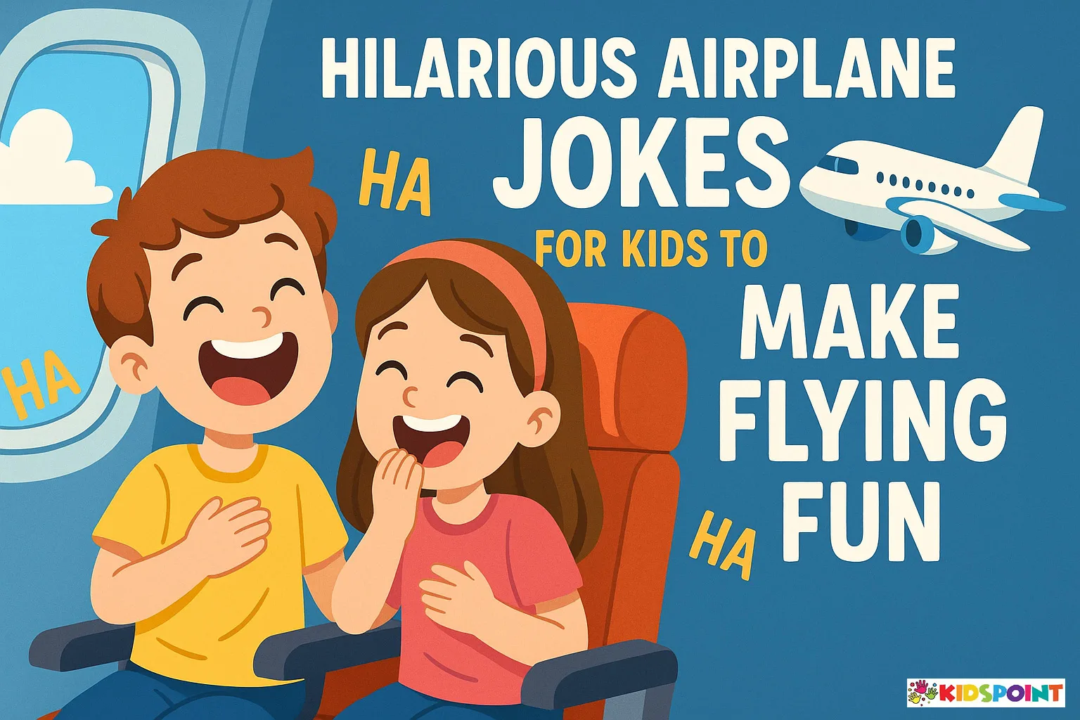 Hilarious Airplane Jokes for Kids to Make Flying Fun