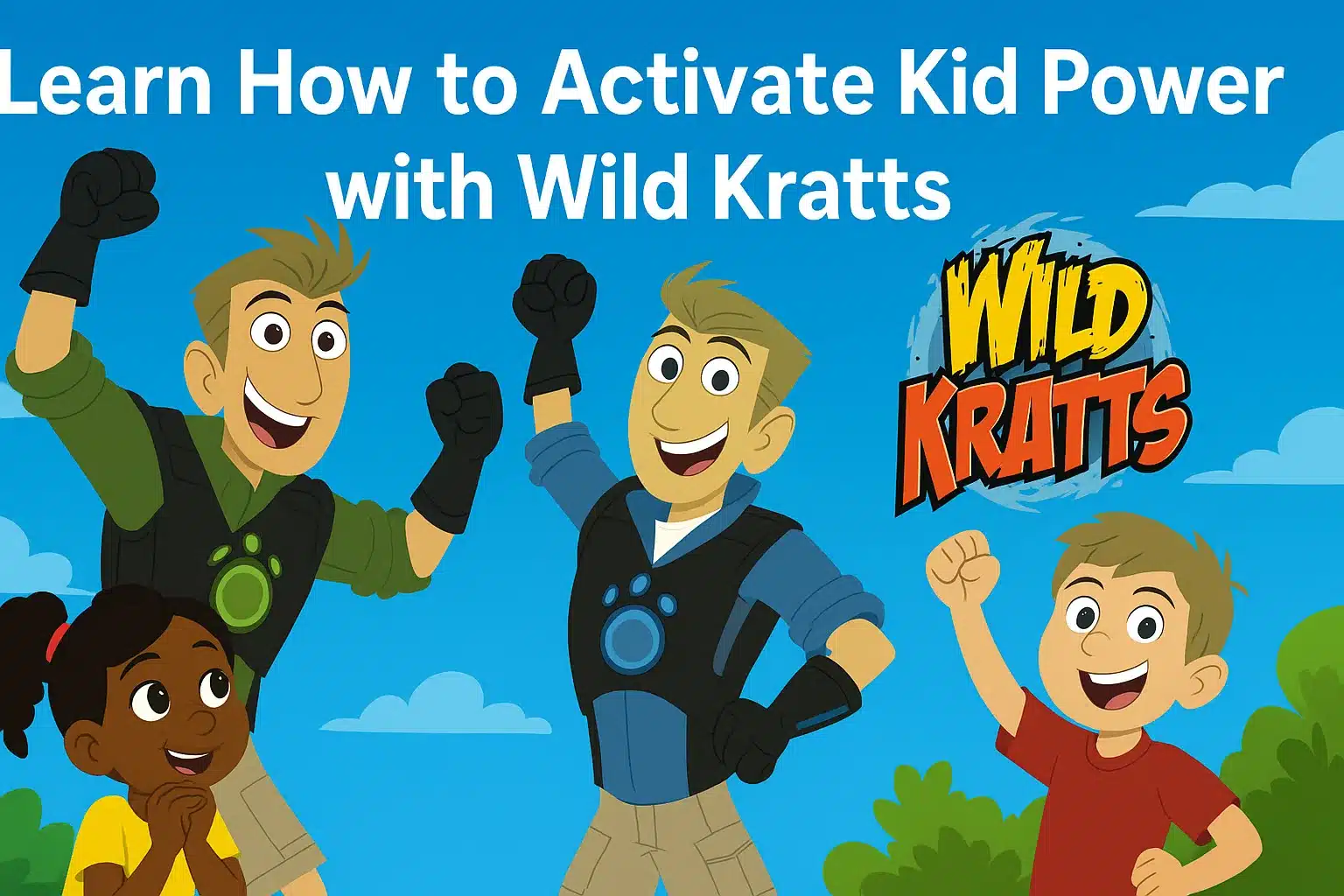 Learn How to Activate Kid Power with Wild Kratt
