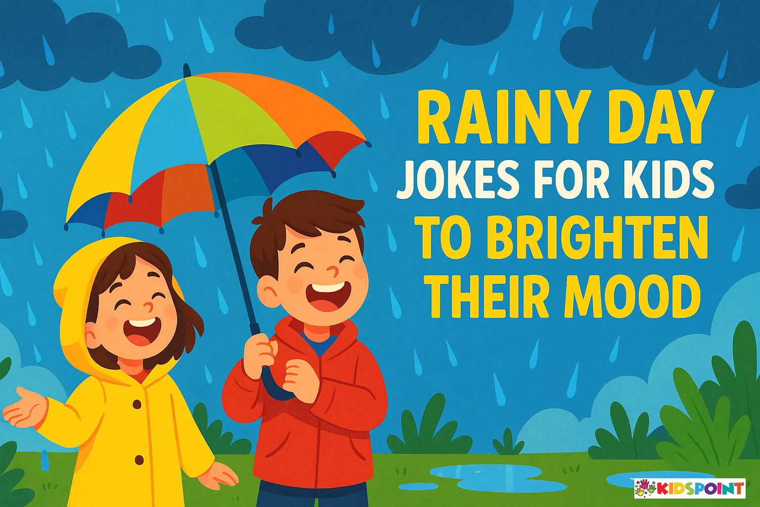 Rainy Day Jokes for Kids to Brighten Their Mood