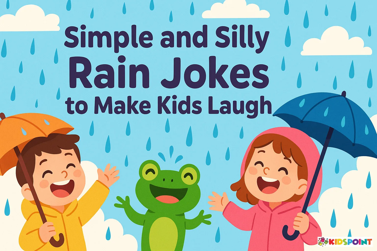 Simple and Silly Rain Jokes to Make Kids Laugh