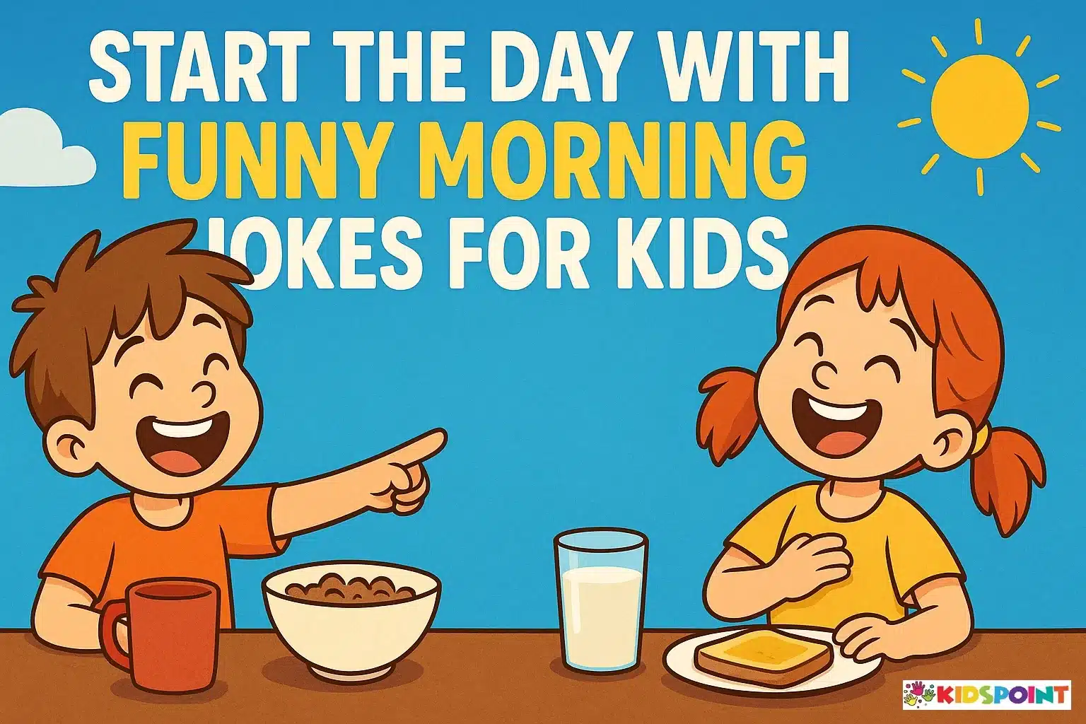 Start the Day with Funny Morning Jokes for Kids