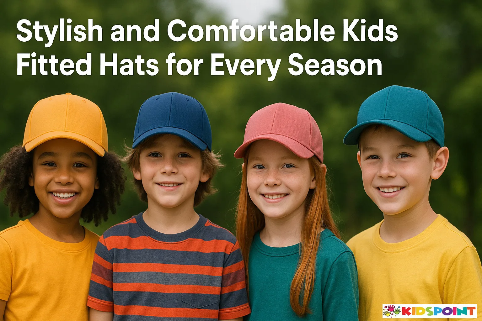 Stylish and Comfortable Kids Fitted Hats for Every Season