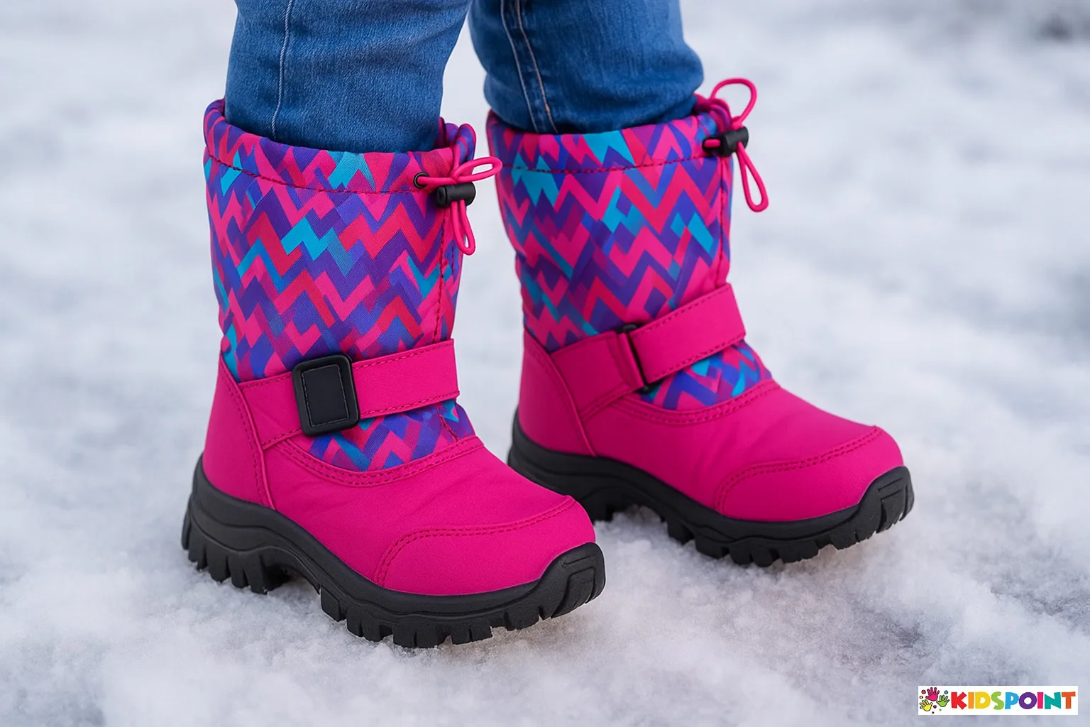 Stylish and Durable Kids Snow Boots for Cold Weather