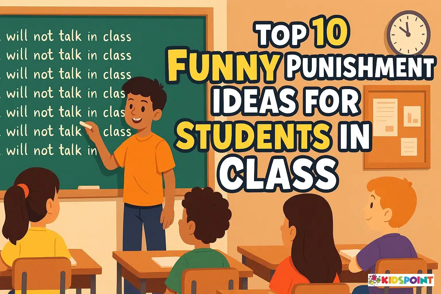 Top 10 Funny Punishment Ideas for Students in Class
