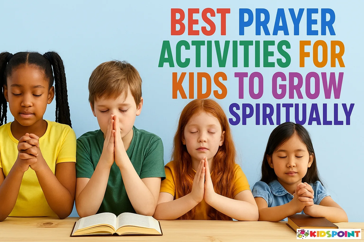 Best Prayer Activities for Kids to Grow Spiritually