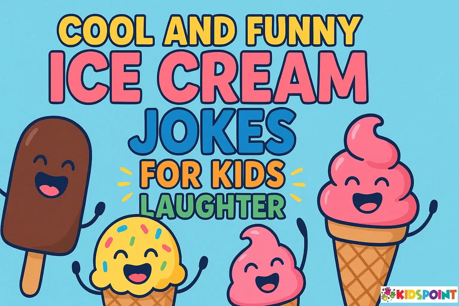 Cool and Funny Ice Cream Jokes for Kids Laughter