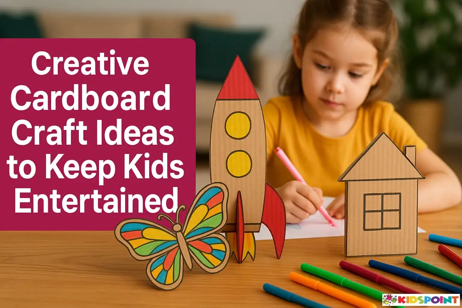 Creative Cardboard Craft Ideas to Keep Kids Entertained