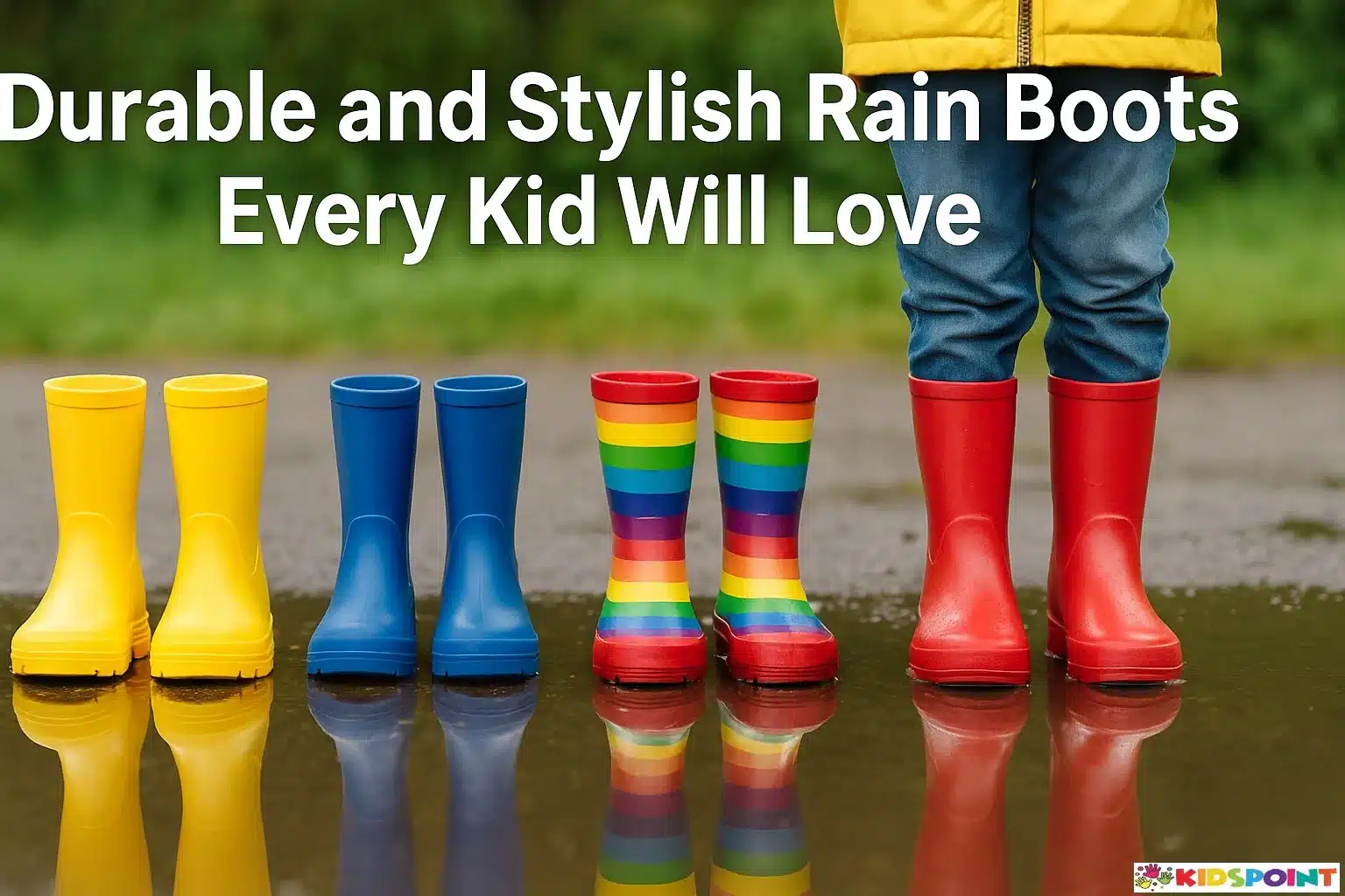 Durable and Stylish Rain Boots Every Kid Will Love