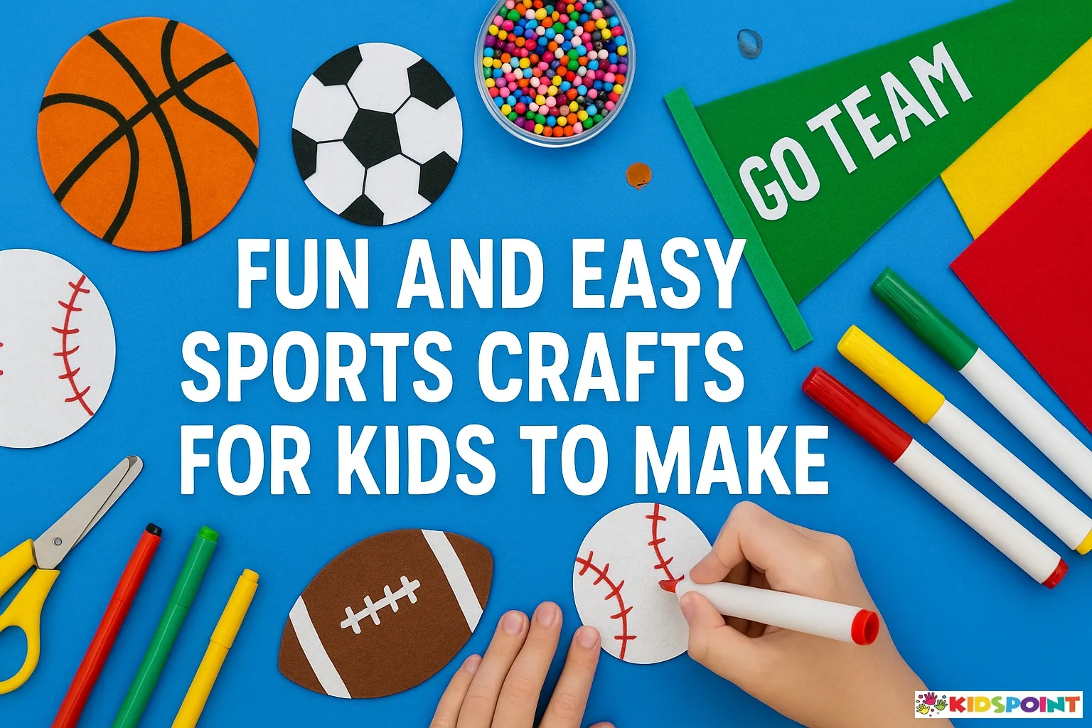 Fun and Easy Sports Crafts for Kids to Make