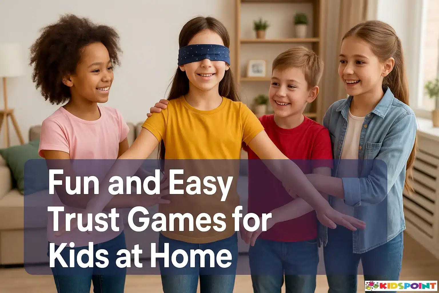 Fun and Easy Trust Games for Kids at Home
