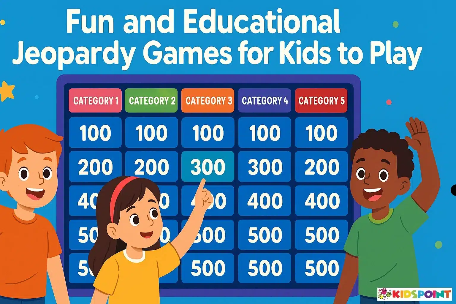 Fun and Educational Jeopardy Games for Kids to Play