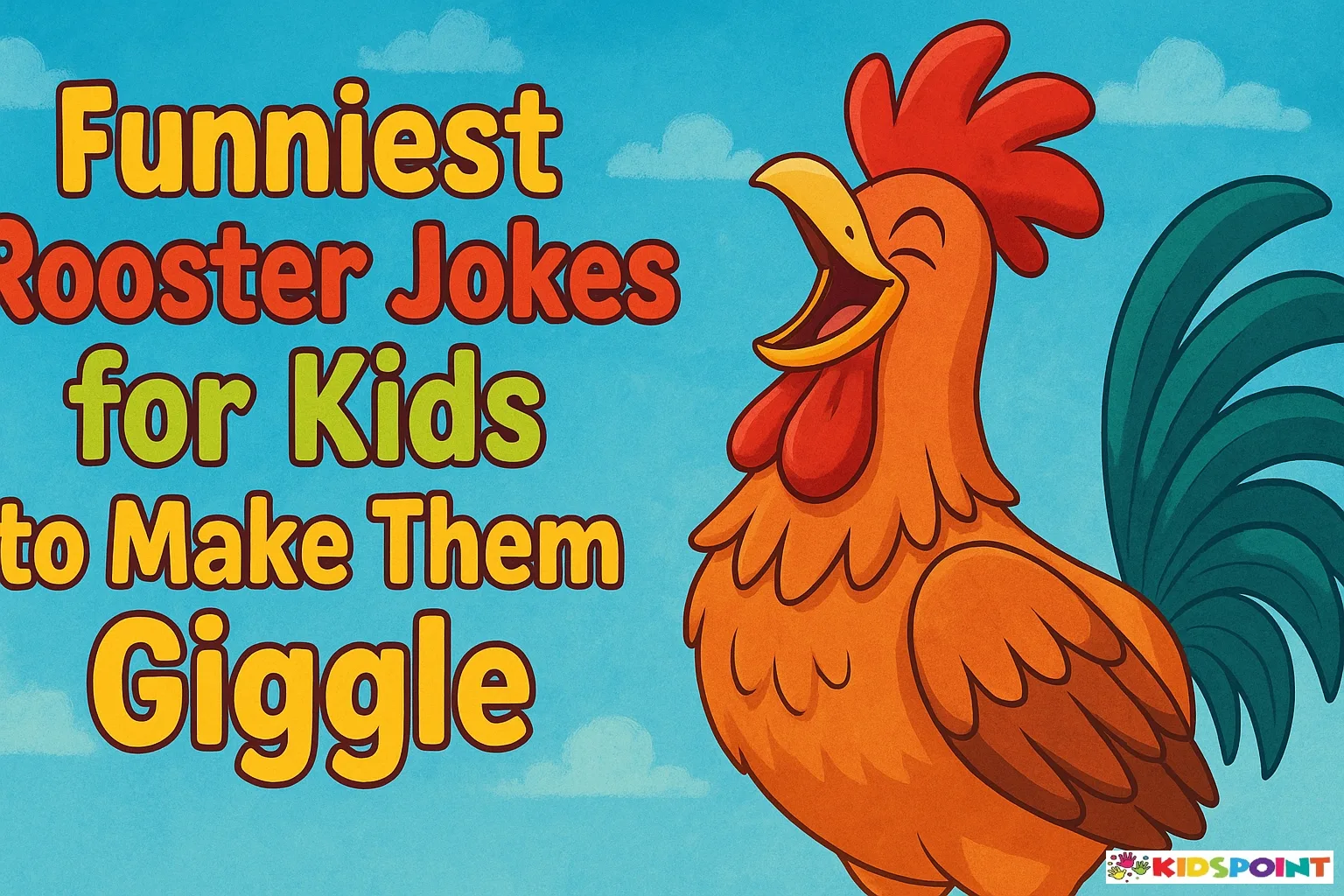Funniest Rooster Jokes for Kids to Make Them Giggle