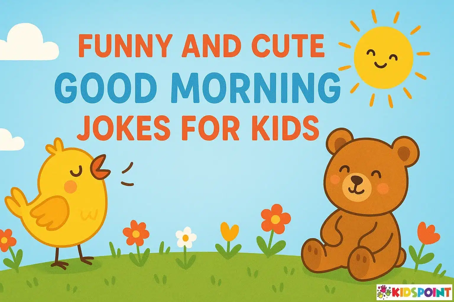 Funny and Cute Good Morning Jokes for Kids
