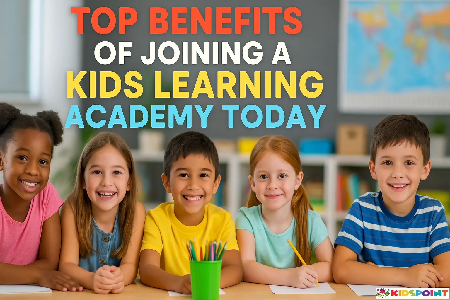Top Benefits of Joining a Kids Learning Academy Today