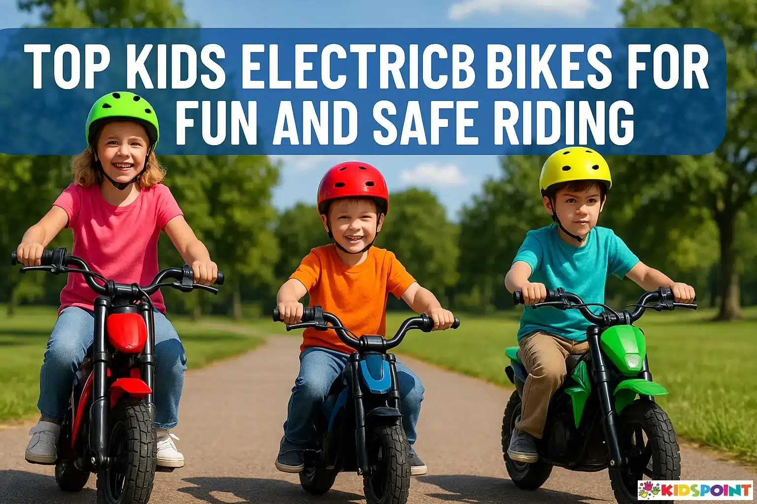 Top Kids Electric Bikes for Fun and Safe Riding