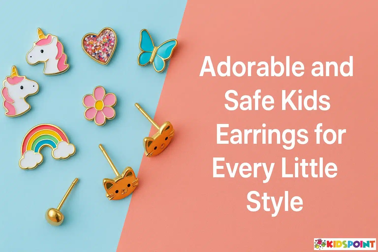Adorable and Safe Kids Earrings for Every Little Style