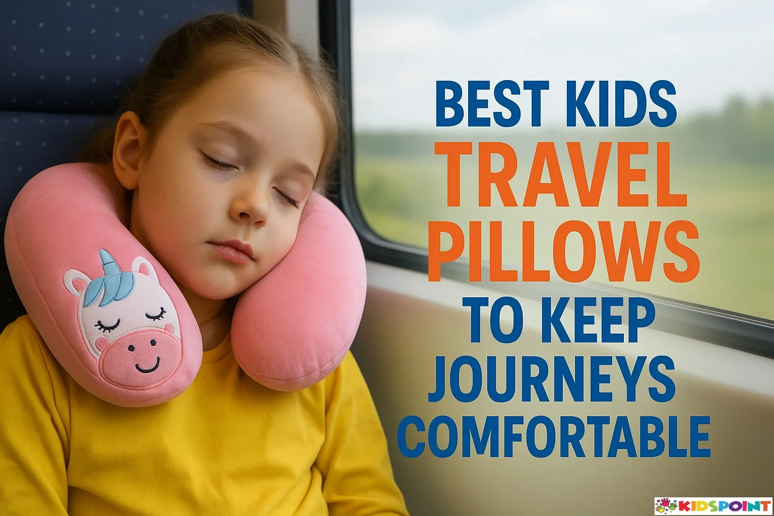 Best Kids Travel Pillows to Keep Journeys Comfortable