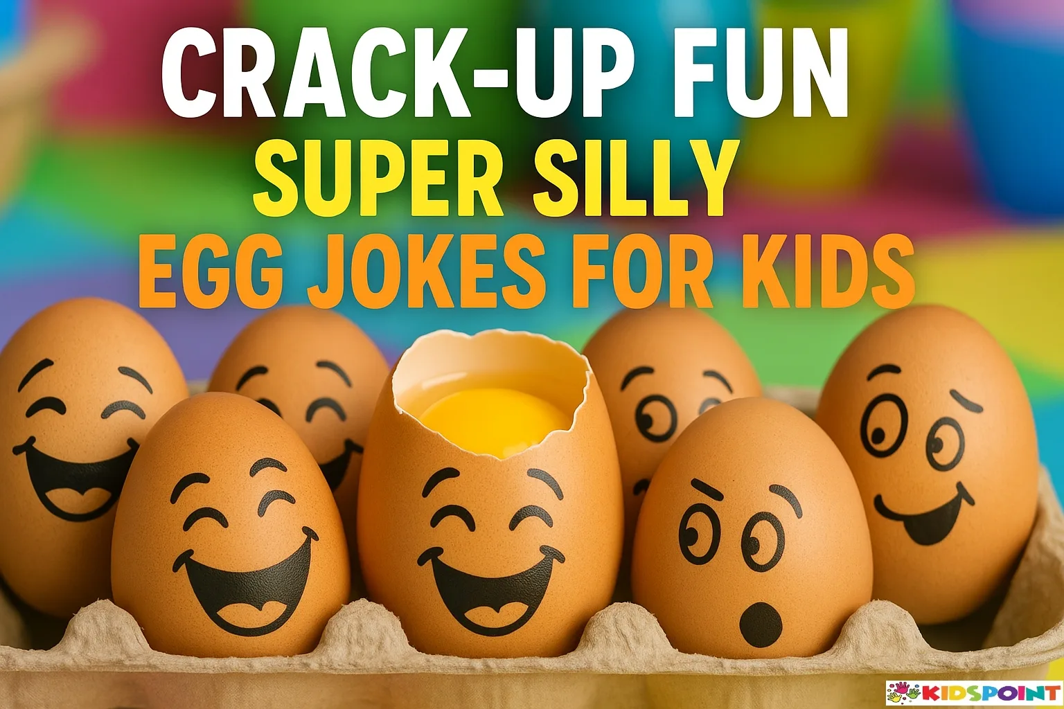 Crack-Up Fun: Super Silly Egg Jokes for Kids