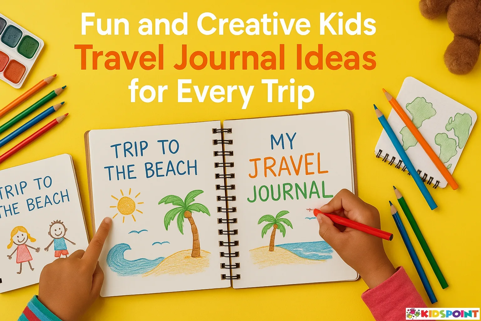 Fun and Creative Kids Travel Journal Ideas for Every Trip