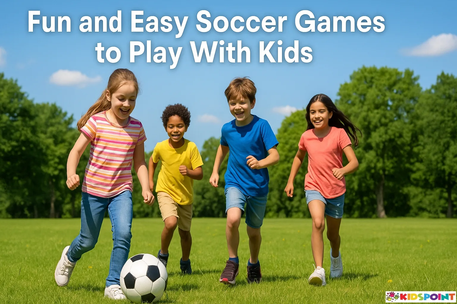 Fun and Easy Soccer Games to Play With Kids