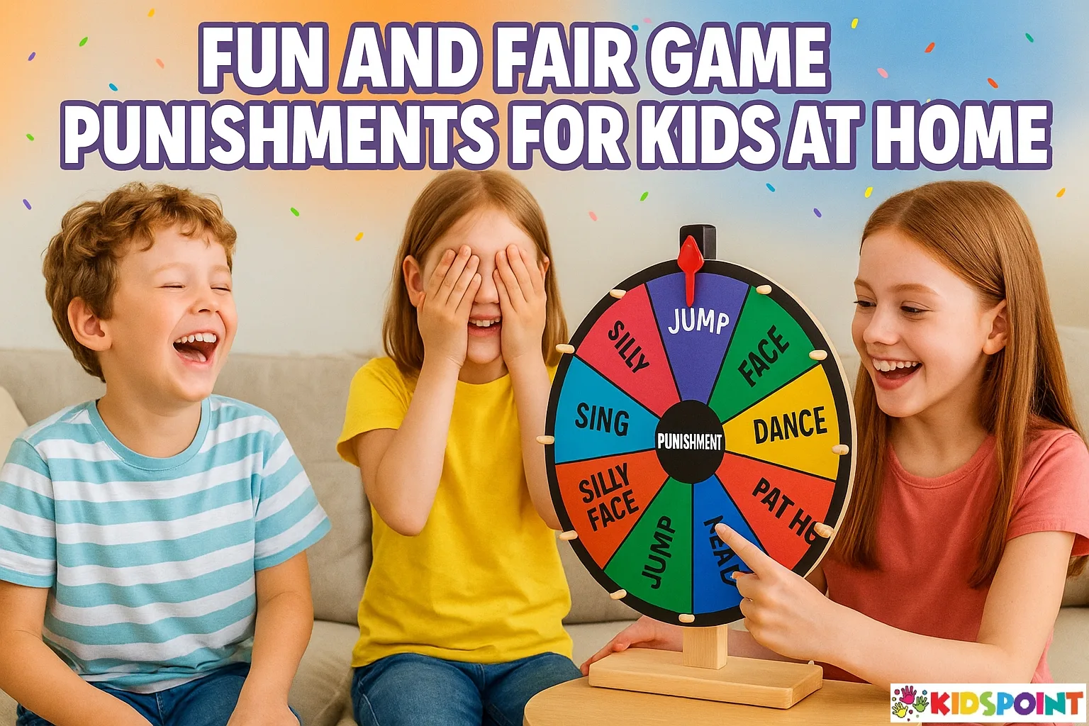 Fun and Fair Game Punishments for Kids at Home