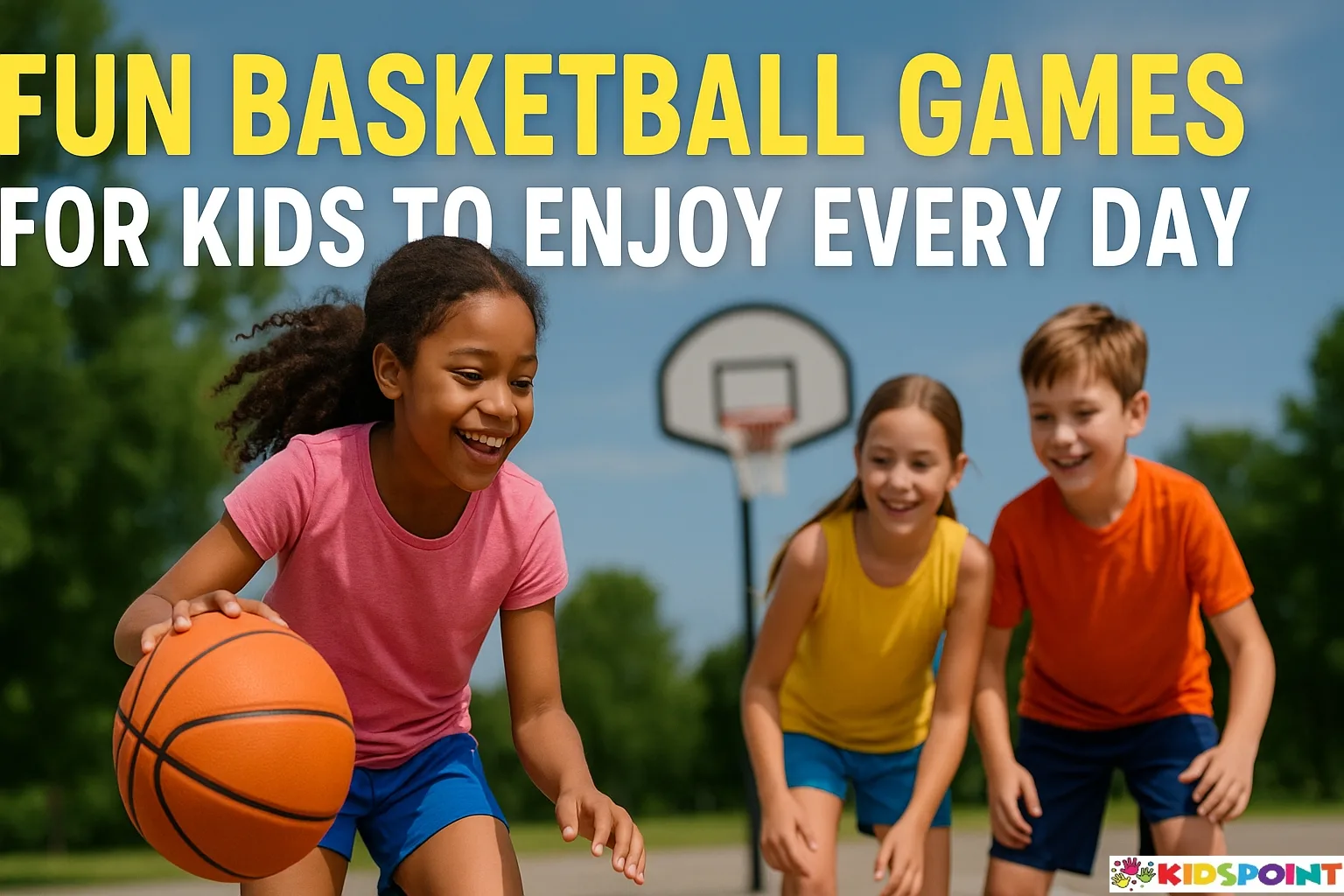 Fun Basketball Games for Kids to Enjoy Every Day