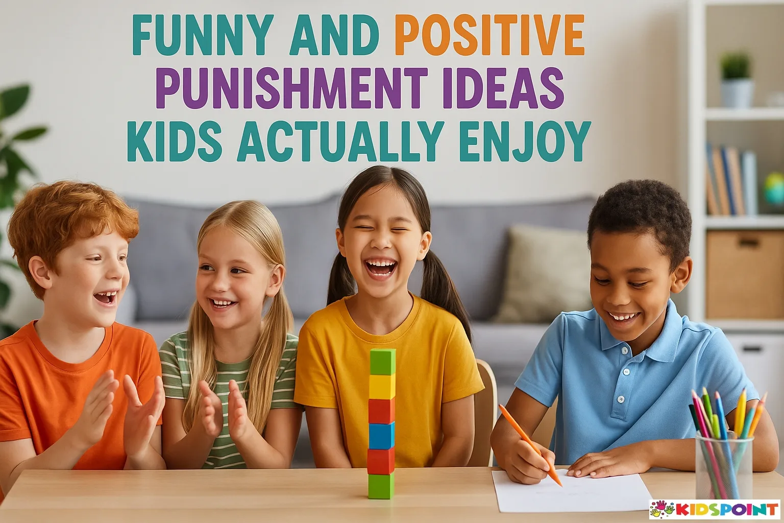 Funny and Positive Punishment Ideas Kids Actually Enjoy
