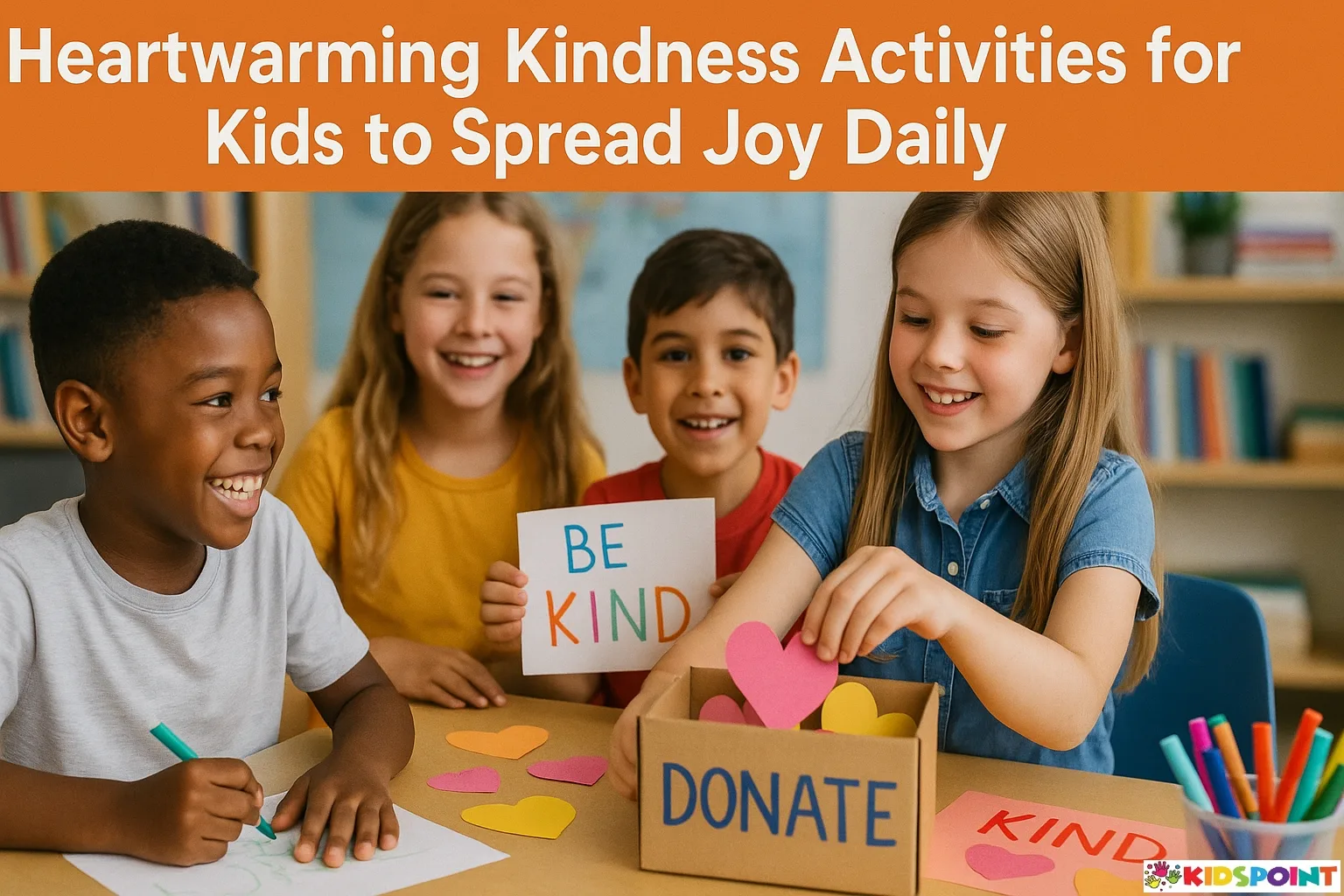 Heartwarming Kindness Activities for Kids to Spread Joy Daily