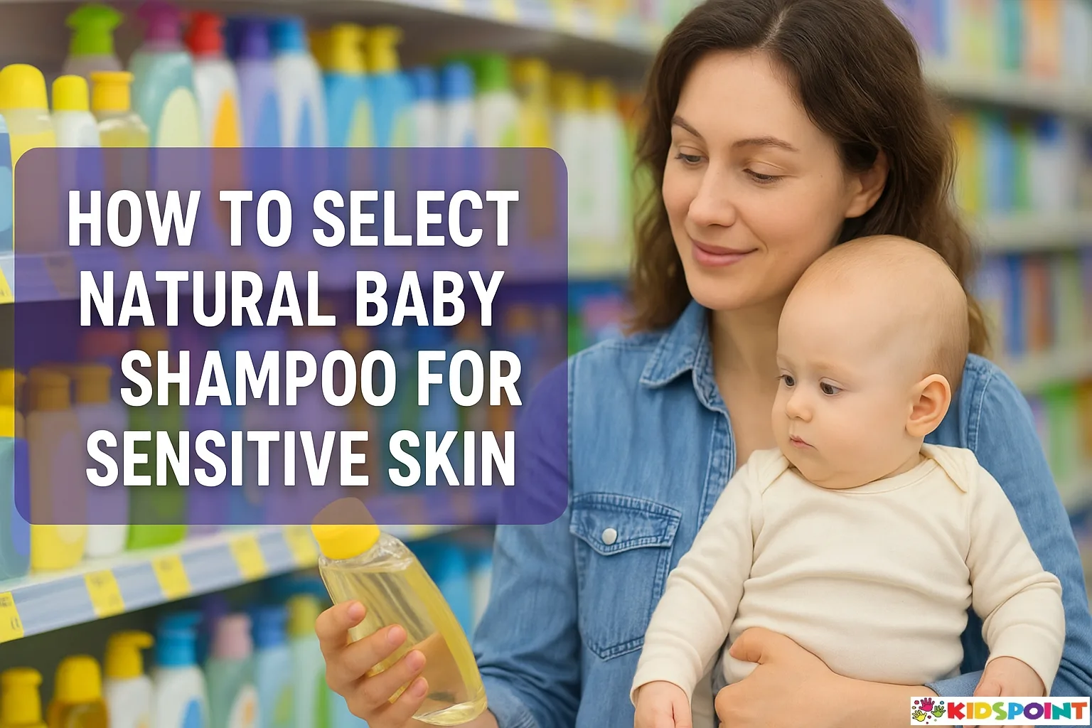How to Select Natural Baby Shampoo for Sensitive Skin