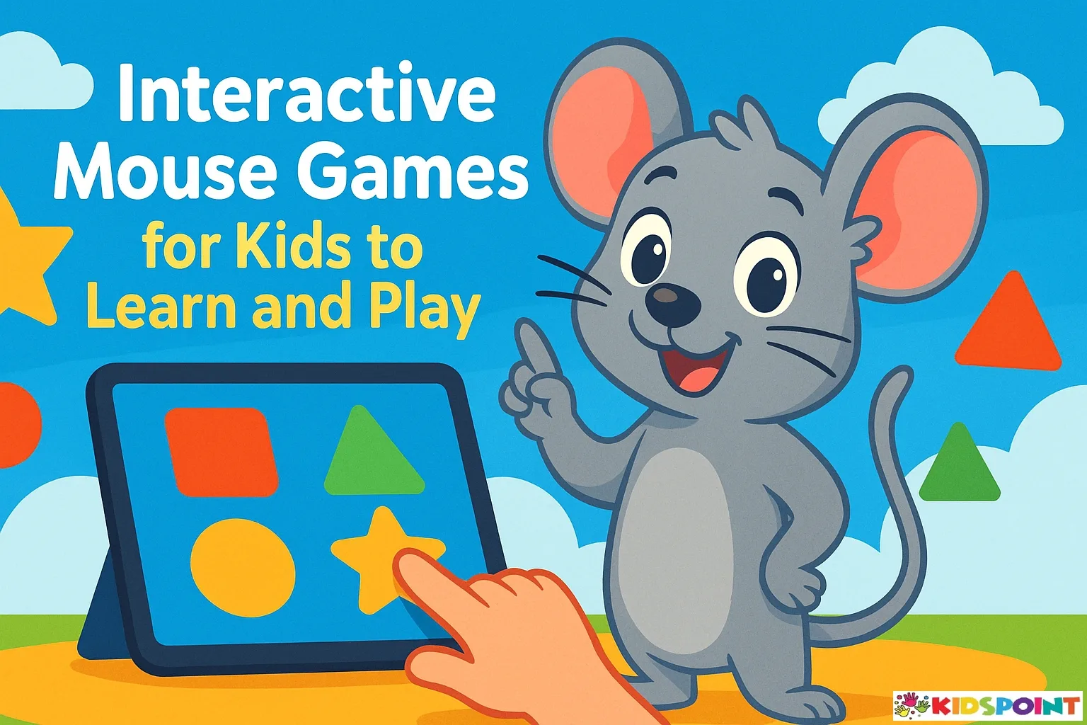 Interactive Mouse Games for Kids to Learn and Play